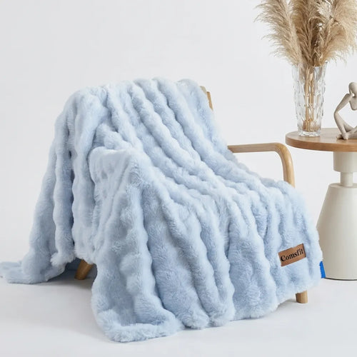 Cloudy Throw Blanket