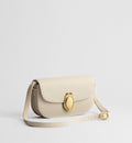 Women's Small Médaillon Flap Bag With Grained Calfskin And Médaillon Clasp