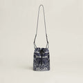 Women's Lassoie Bag With Eperon D'Or Bandana And Swift Calfskin Drawstring Closure