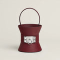 Women's Mini Medor Bag With Epsom Calfskin And Palladium Plated Hardware