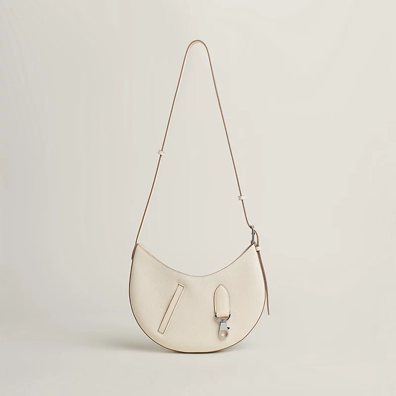 Women's P'tit Arcon Bag With Togo Calfskin And Swift Calfskin Zip Closure
