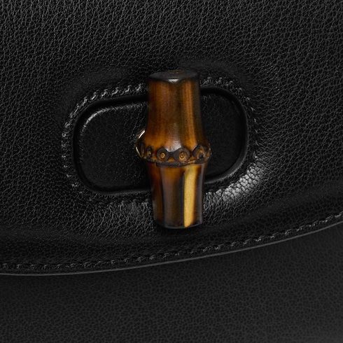 Women's Mini Bamboo 1947 Bag With Soft Grainy Leather And Click Closure