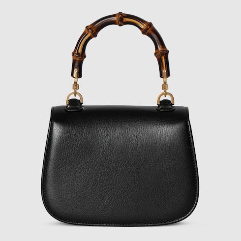 Women's Mini Bamboo 1947 Bag With Soft Grainy Leather And Click Closure