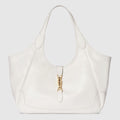 Women's Medium Mercato Bag With Soft Leather And Piston Closure