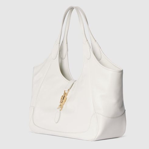 Women's Medium Mercato Bag With Soft Leather And Piston Closure