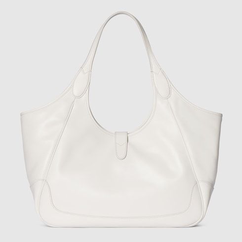 Women's Medium Mercato Bag With Soft Leather And Piston Closure