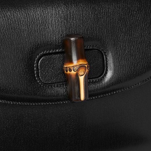 Women's Medium Bamboo 1947 Bag With Soft Grainy Leather And Click Closure