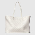 Tribeca Large Tote Bag With Perforated GG Leather