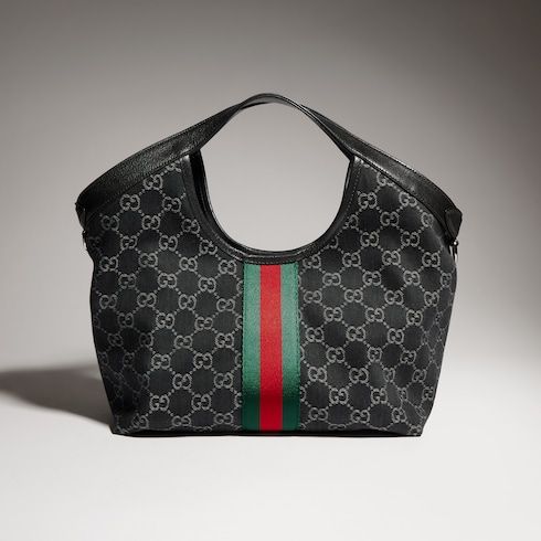 Small Tote Bag Giglio Denim With Tonal Trim