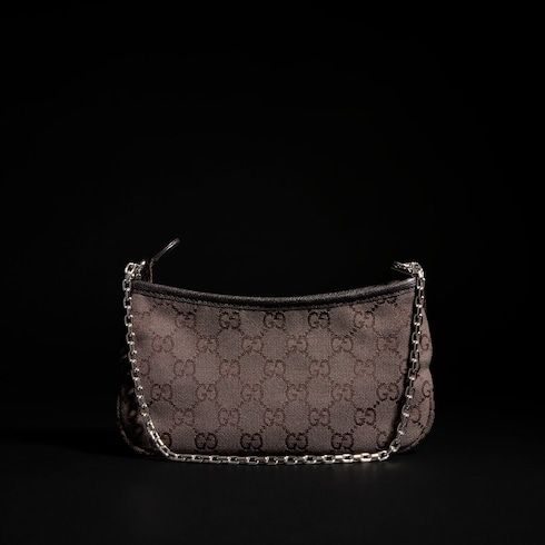 Small Shoulder Bag With GG Canvas And Additional Strap