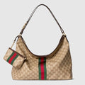 Large Shoulder Bag With Web