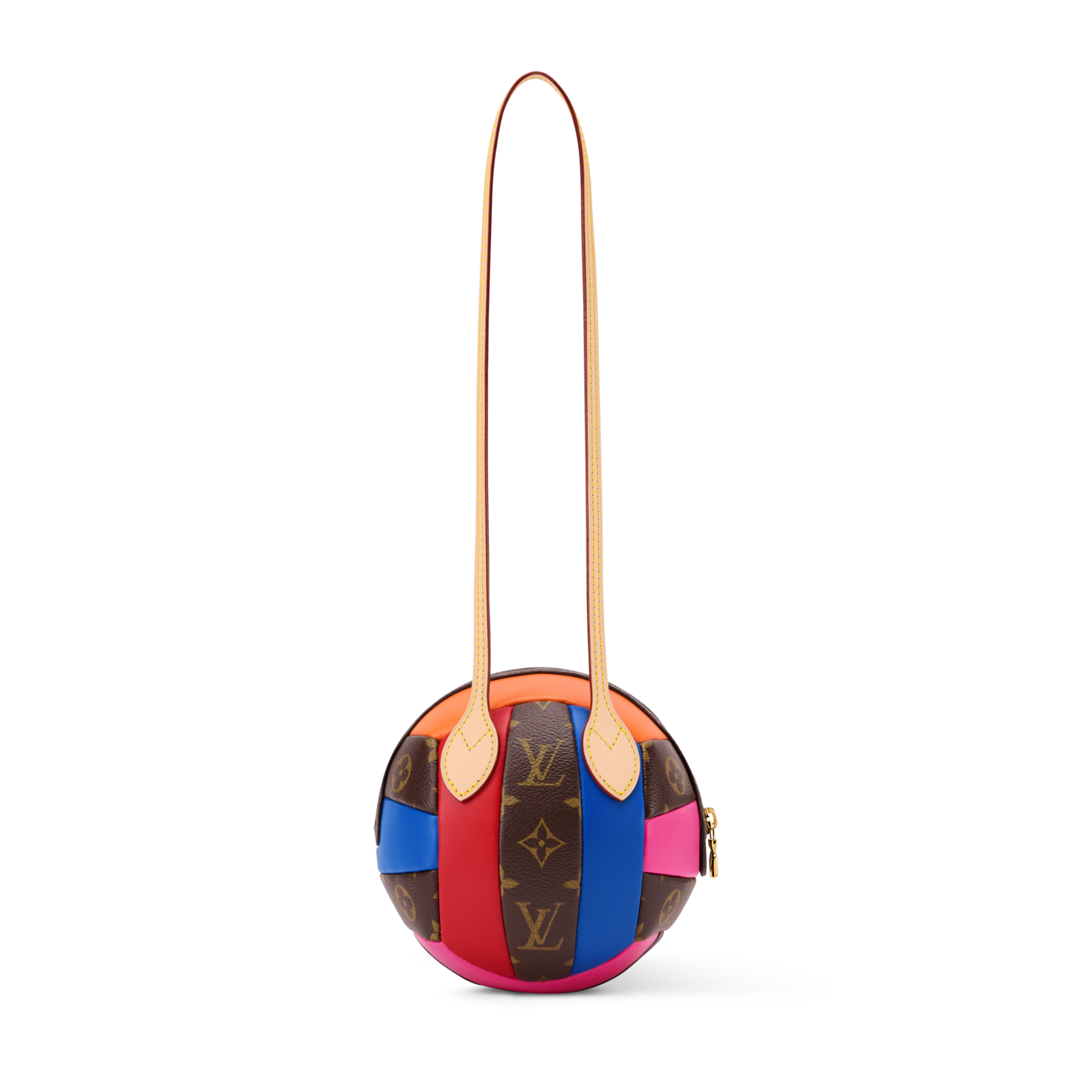 Ace Bag Monogram Pop Coated Canvas Gold-Toned Hardware