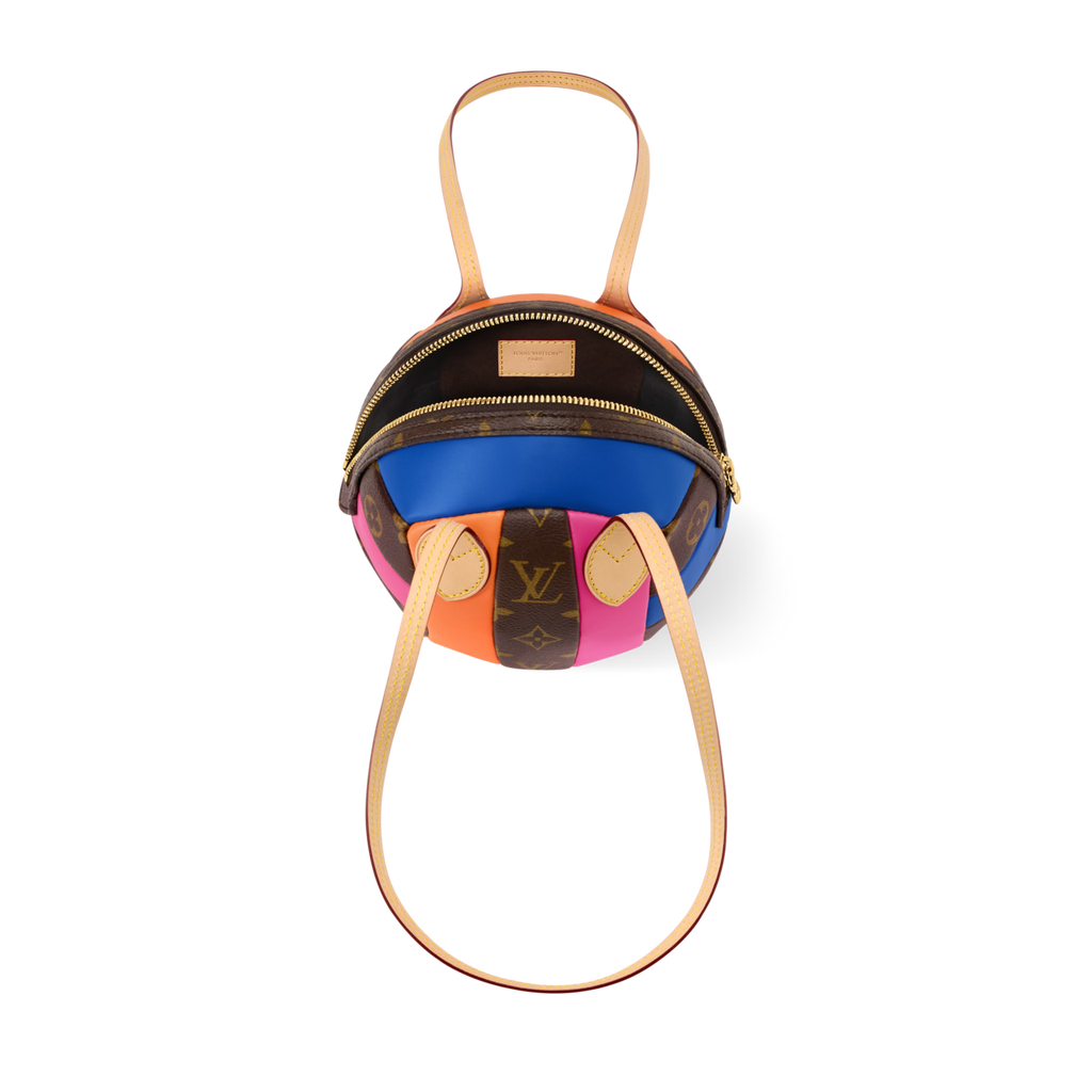 Ace Bag Monogram Pop Coated Canvas Gold-Toned Hardware