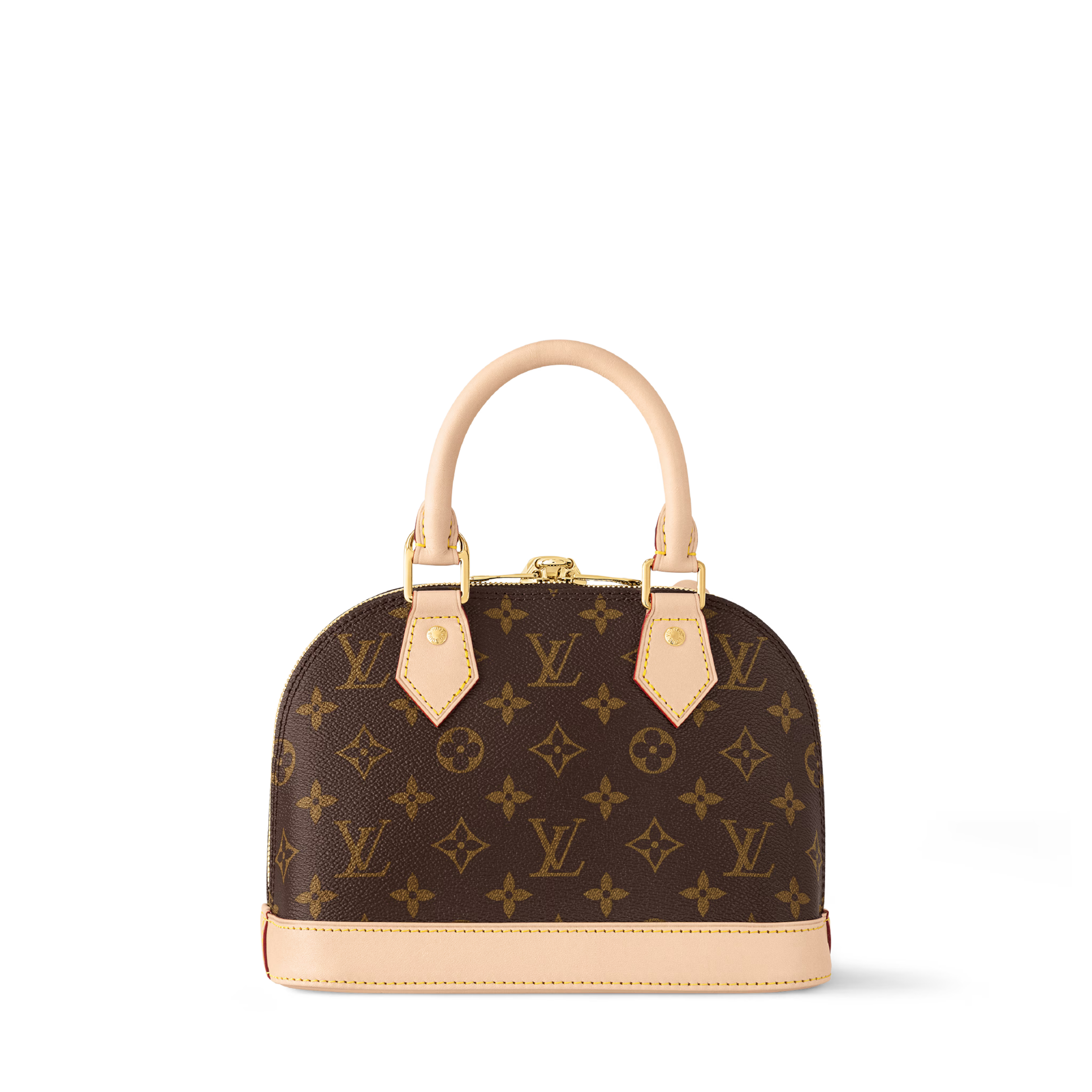 Alma BB Monogram Coated Canvas Gold-Toned Hardware