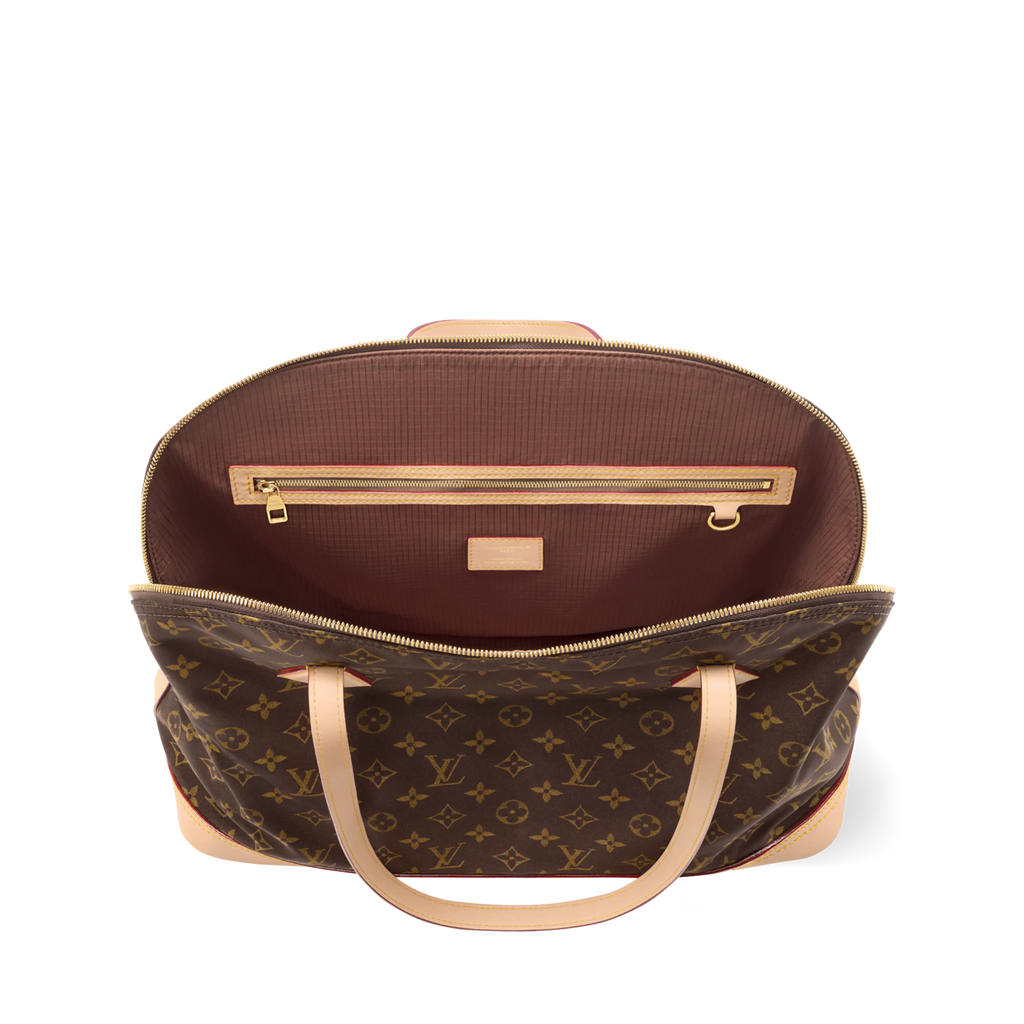 Alma Shoulder MM Monogram Silk Tech Gold-Toned Hardware