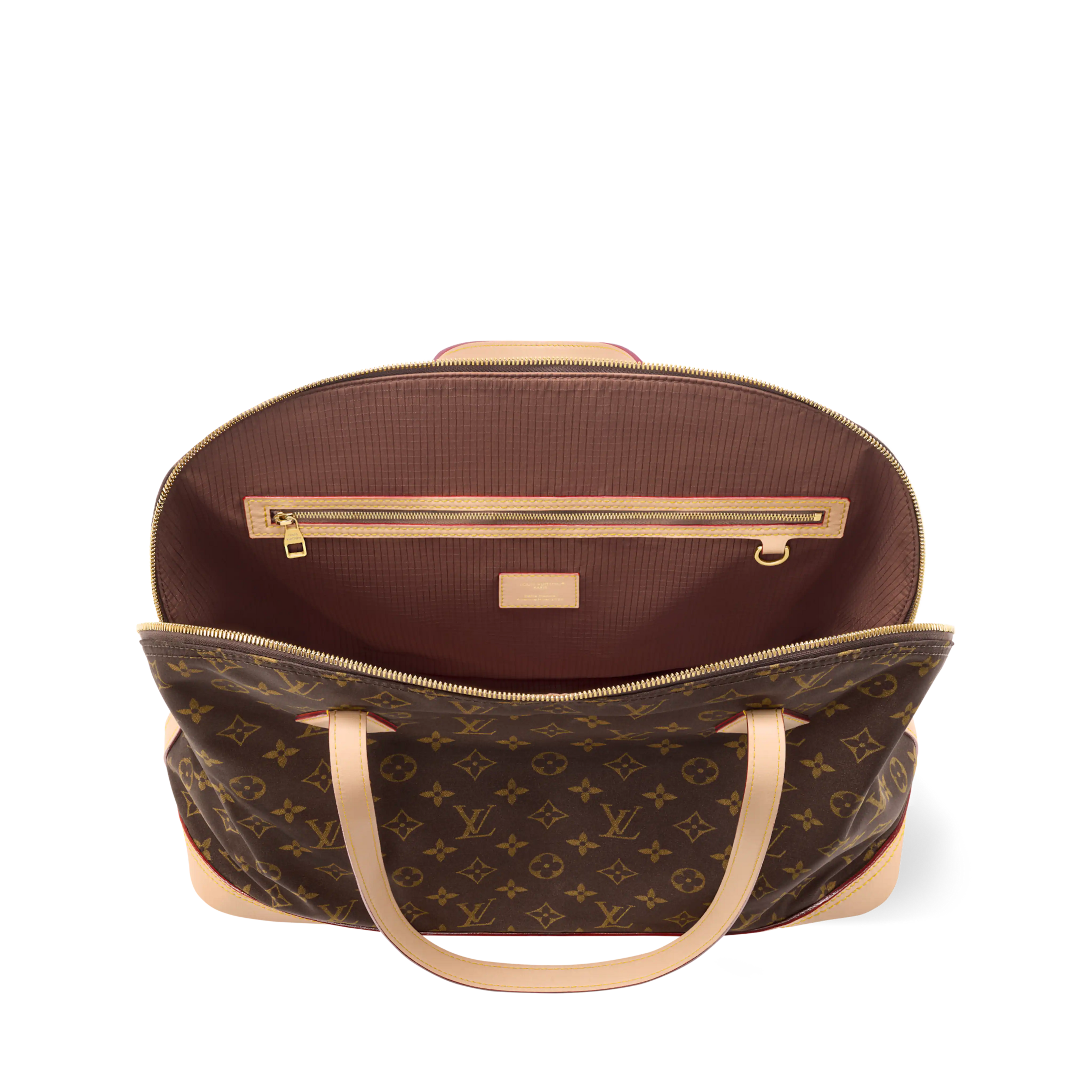 Alma Shoulder MM Monogram Silk Tech Gold-Toned Hardware