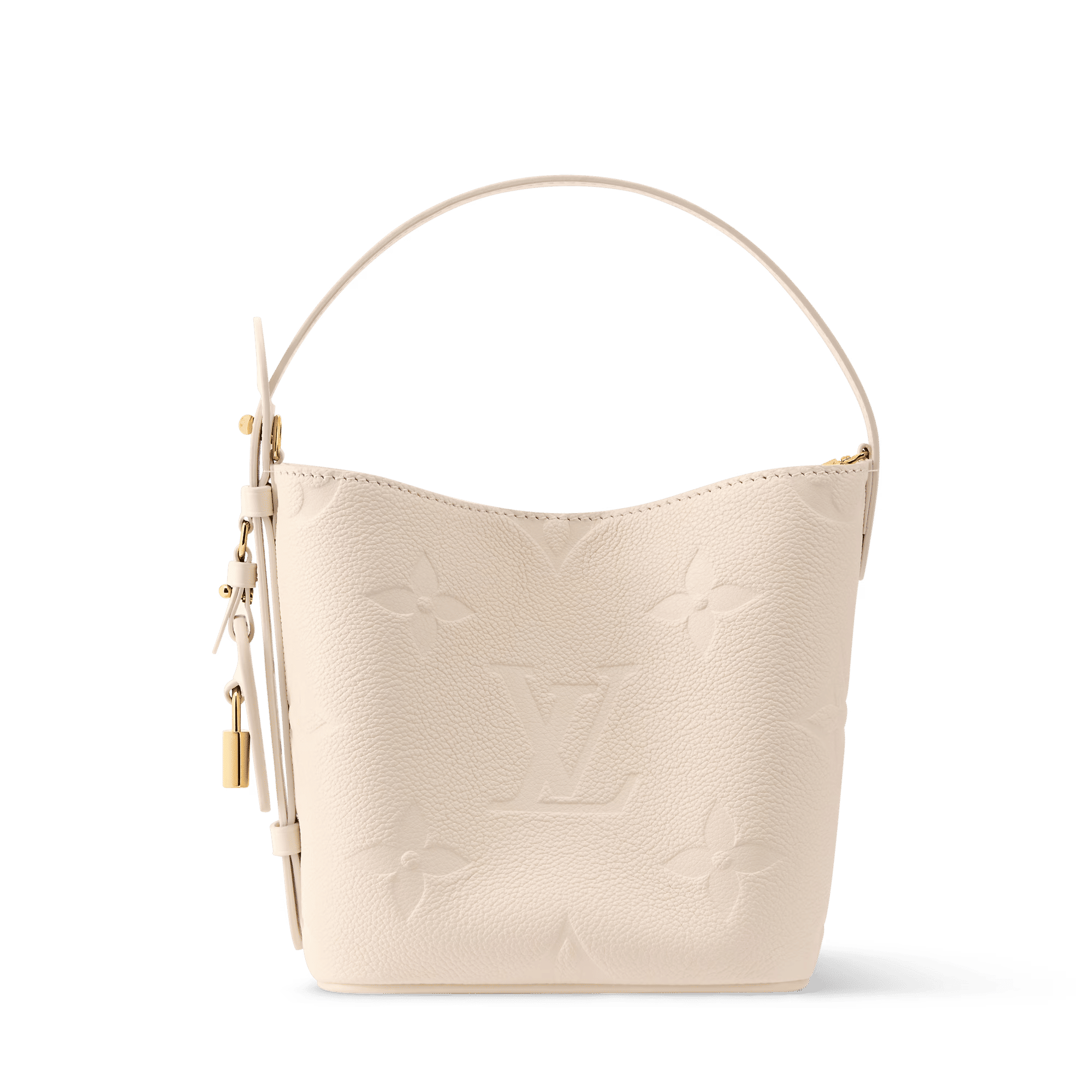 All In BB Monogram Empreinte Leather Crème Gold-Toned Hardware