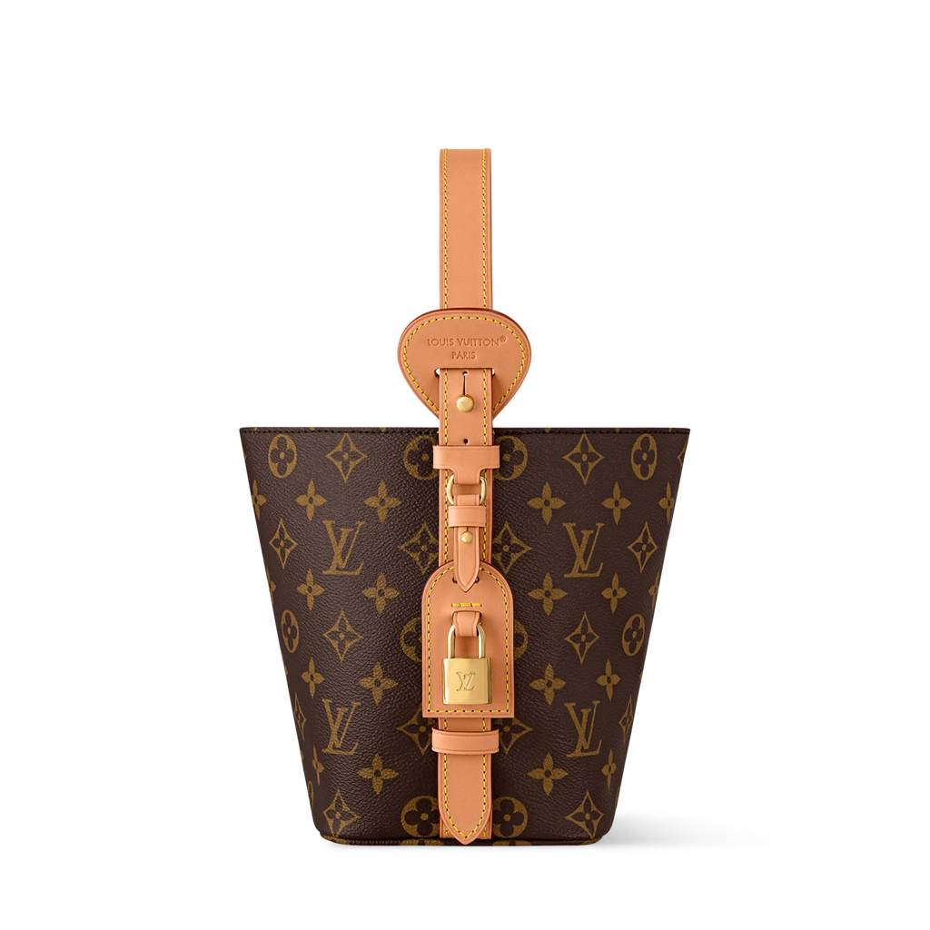 All In BB Monogram Coated Canvas Gold-Toned Hardware