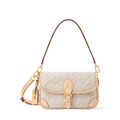 Diane PM Monogram Emblème Peuplier Jacquard Textile Gold-Toned Hardware