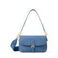 Diane Monogram Empreinte Leather Blue Jean Gold-Toned Hardware