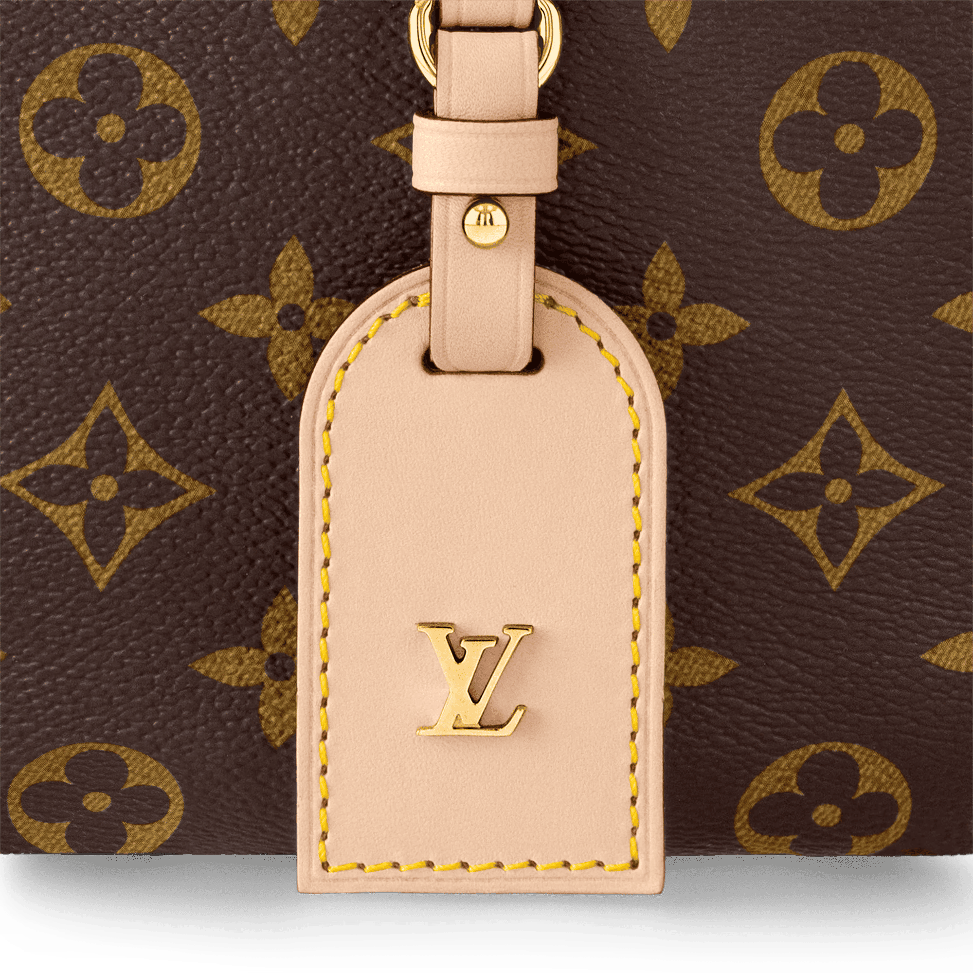 High Rise Bumbag Monogram Coated Canvas Gold-Color Hardware