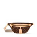 High Rise Bumbag Monogram Coated Canvas Gold-Color Hardware