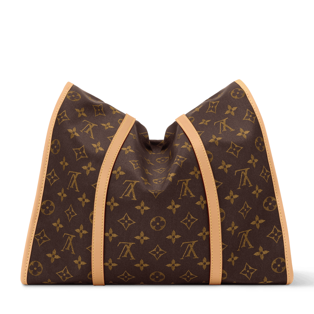 Jet Lag Bag MM Monogram Silk Tech Gold-Toned Hardware