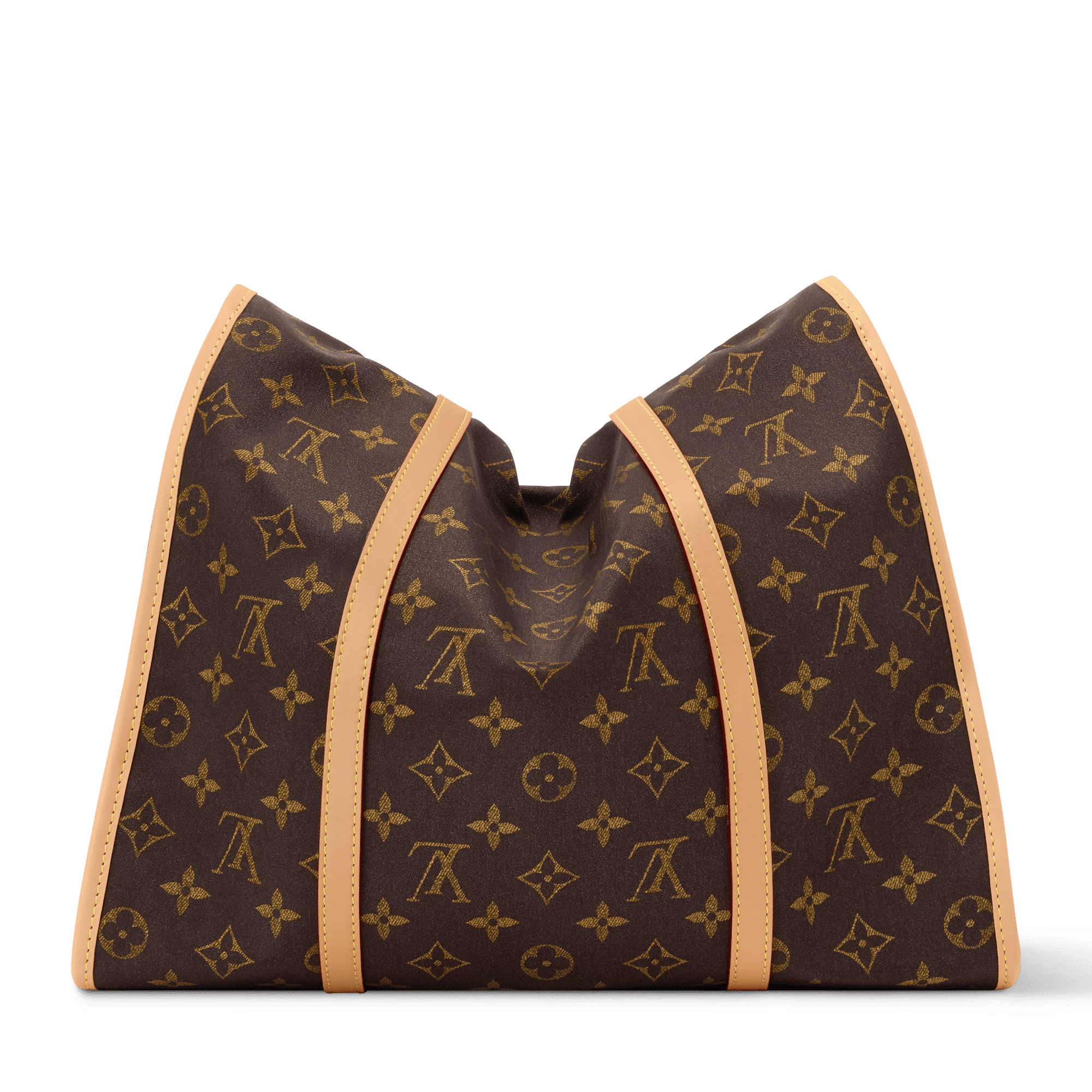 Jet Lag Bag MM Monogram Silk Tech Gold-Toned Hardware