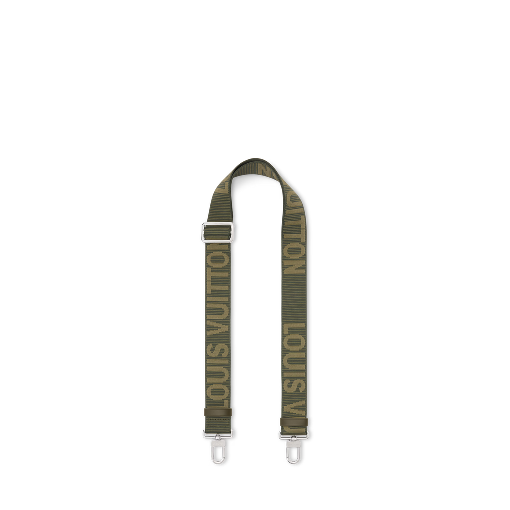 Keepall Bandoulière 25 Monogram Eclipse Canvas Khaki Green Ruthenium Hardware