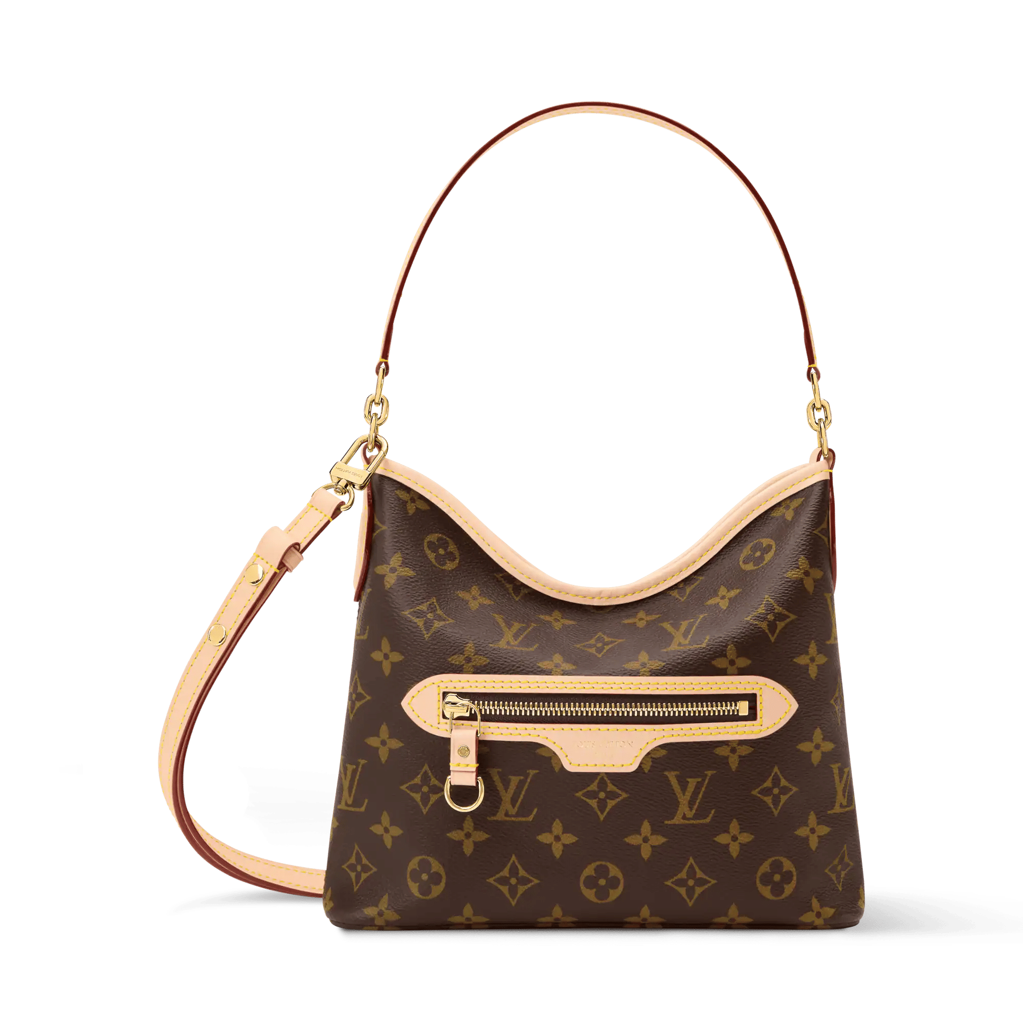 Lineup BB Monogram Coated Canvas Gold-Toned Hardware