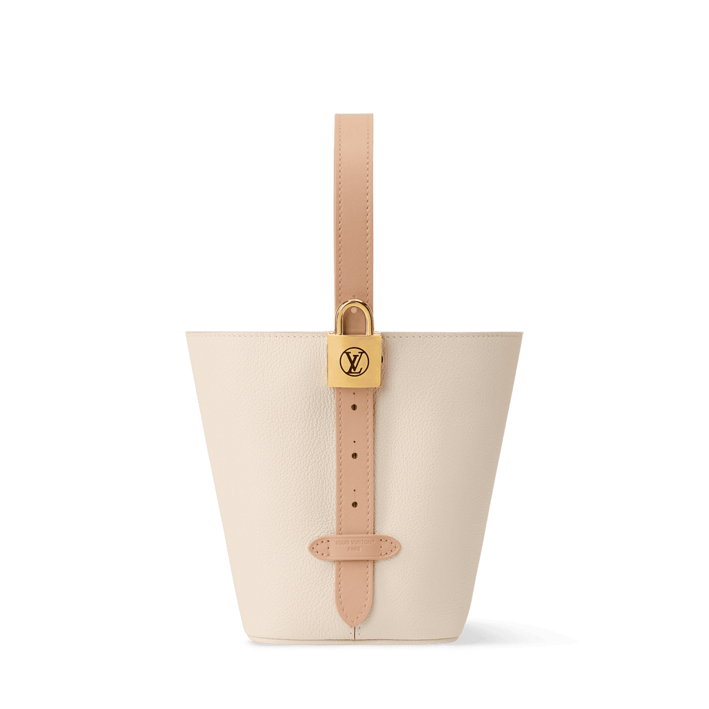 All In BB Calfskin Leather Bicolor Quartz Hazelnut Aged Gold-Toned Hardware