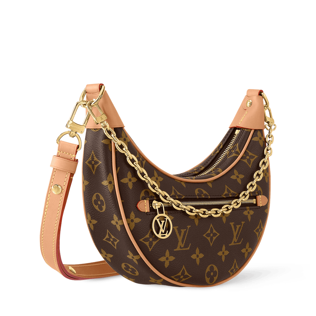 Loop Monogram Coated Canvas Gold-Color Hardware