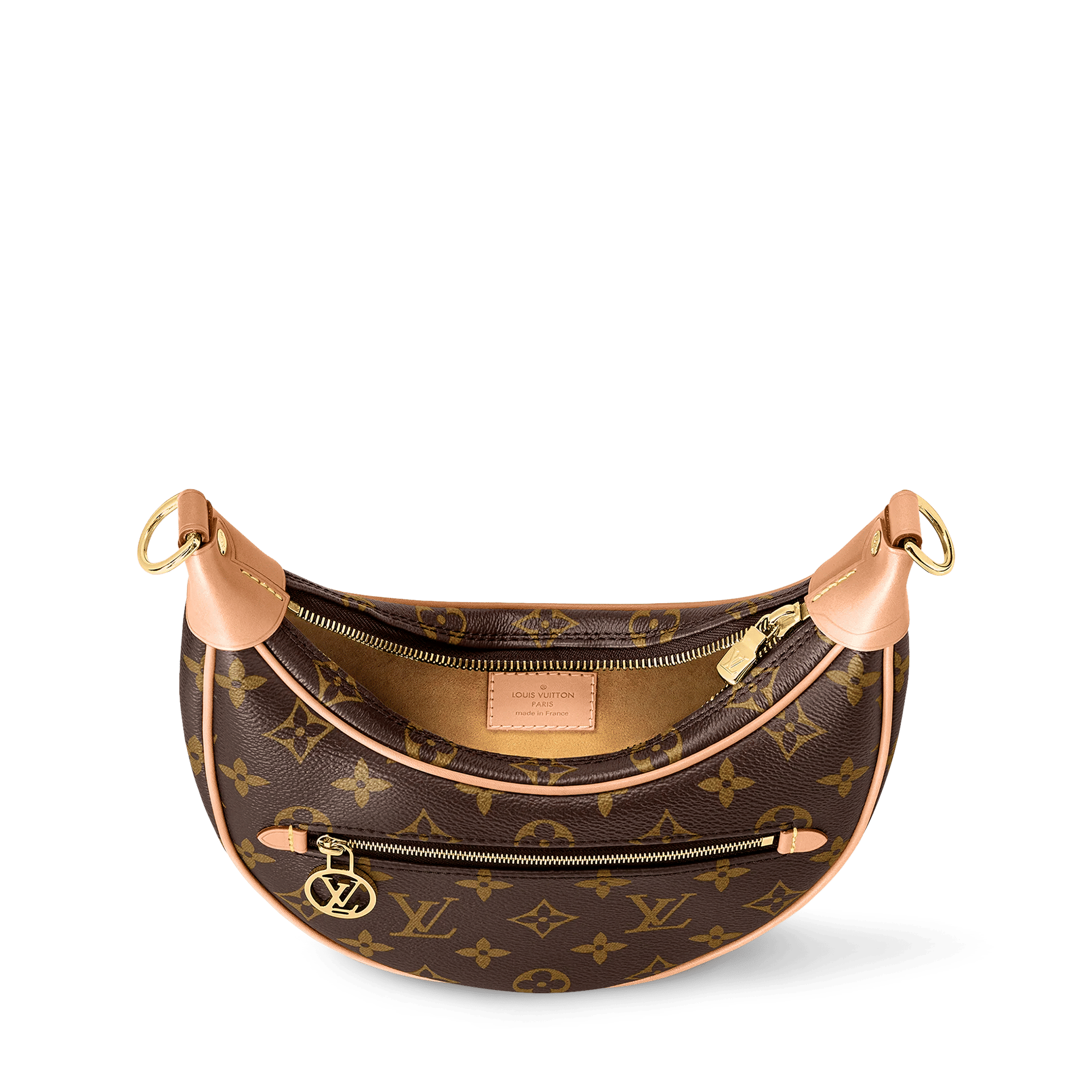 Loop Monogram Coated Canvas Gold-Color Hardware