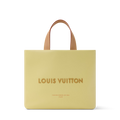 Mini Shopper Tote Calfskin Leather Daisy Yellow Gold-Toned Hardware