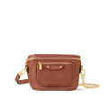 Mini Bumbag Cognac Monogram Empreinte Leather Gold-Toned Hardware