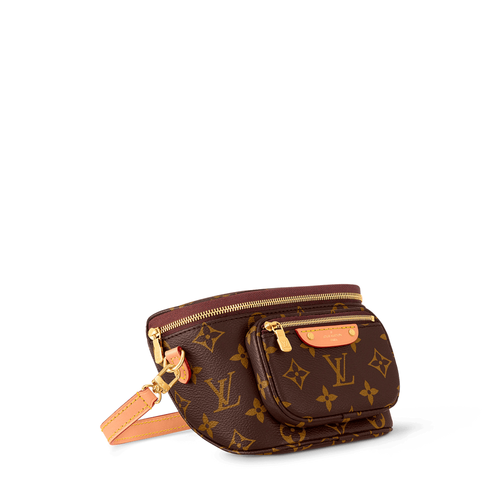 Mini Bumbag Monogram Coated Canvas Gold-Toned Hardware