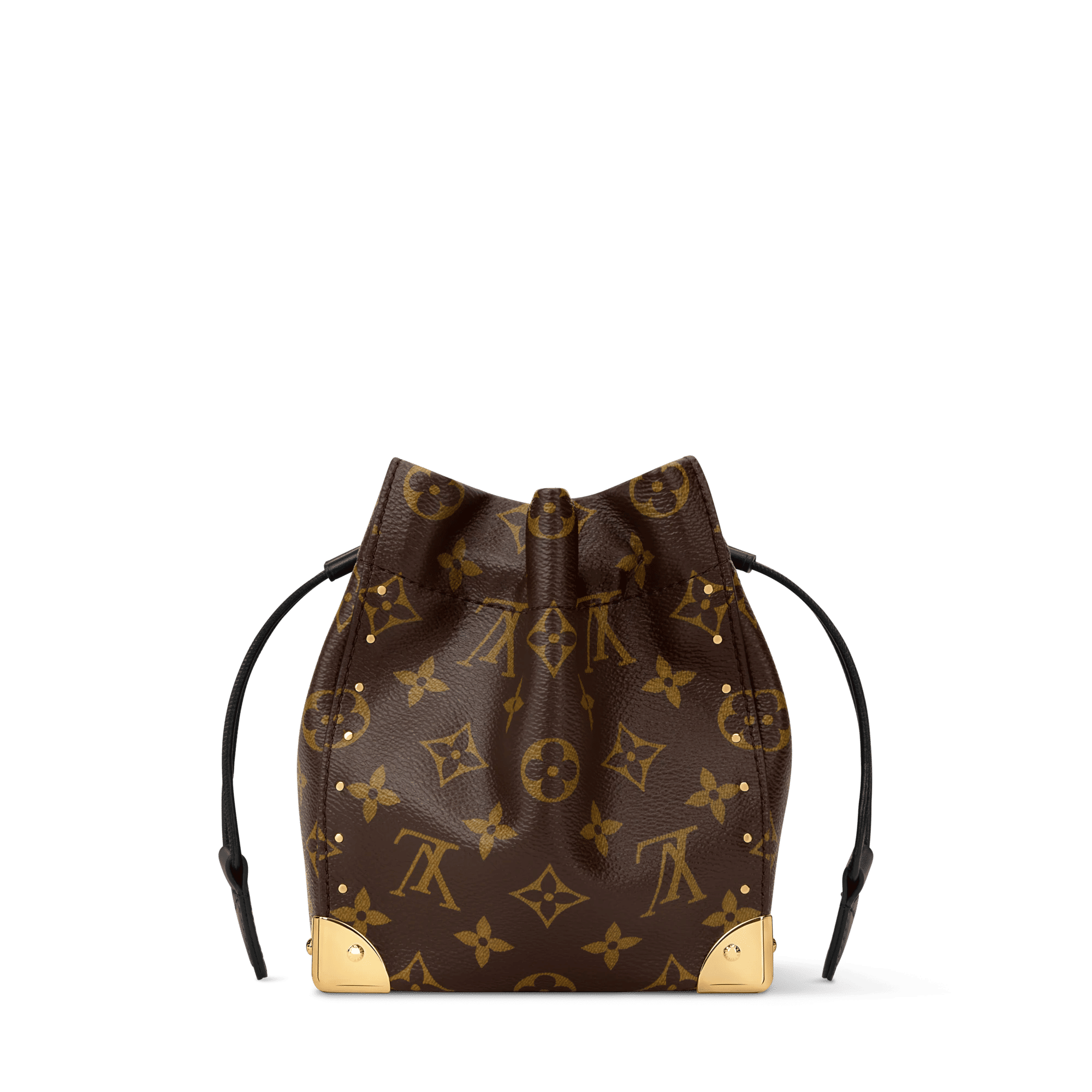 Nano Noé Trunk Monogram Coated Canvas Gold-Toned Hardware