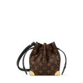 Nano Noé Trunk Monogram Coated Canvas Gold-Toned Hardware