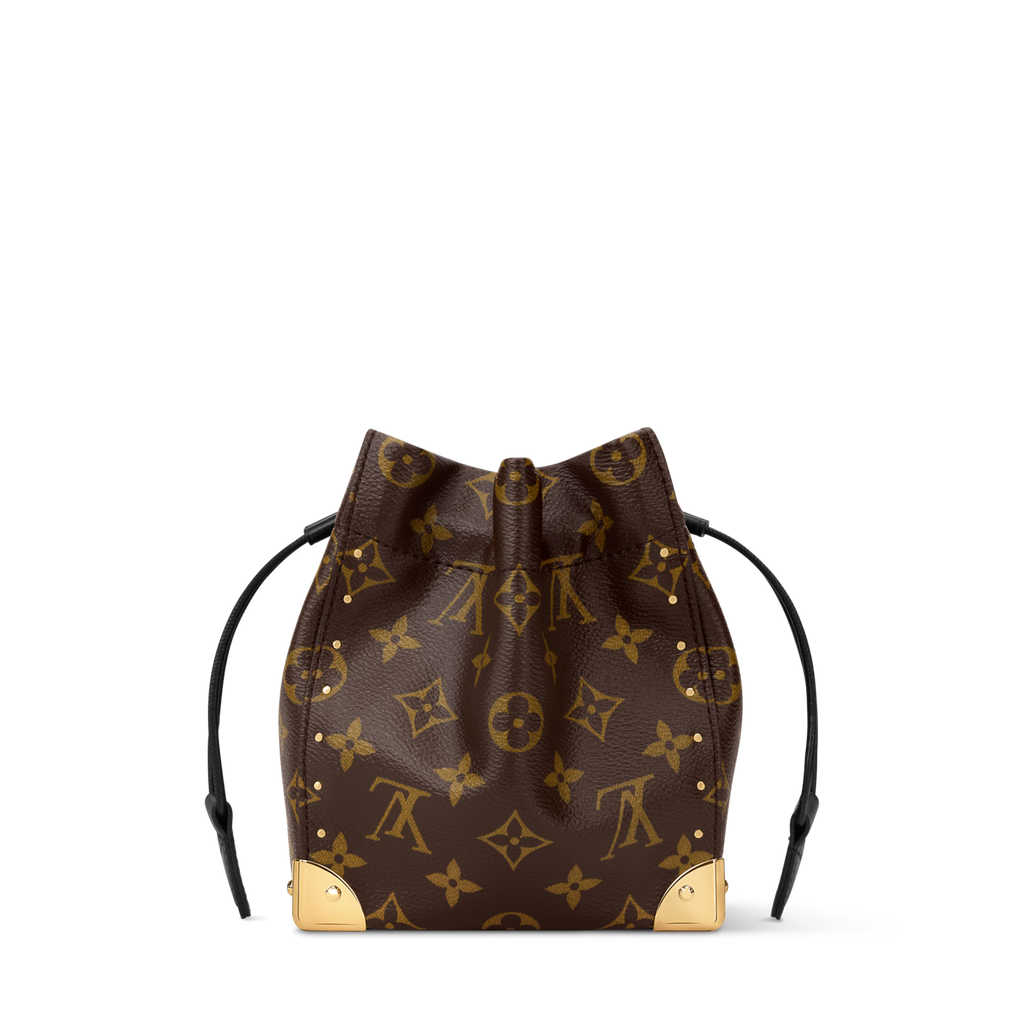Nano Noé Trunk Coated Canvas Gold-Toned Hardware