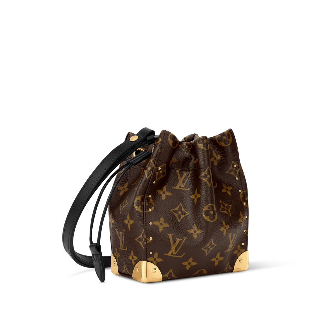 Nano Noé Trunk Coated Canvas Gold-Toned Hardware