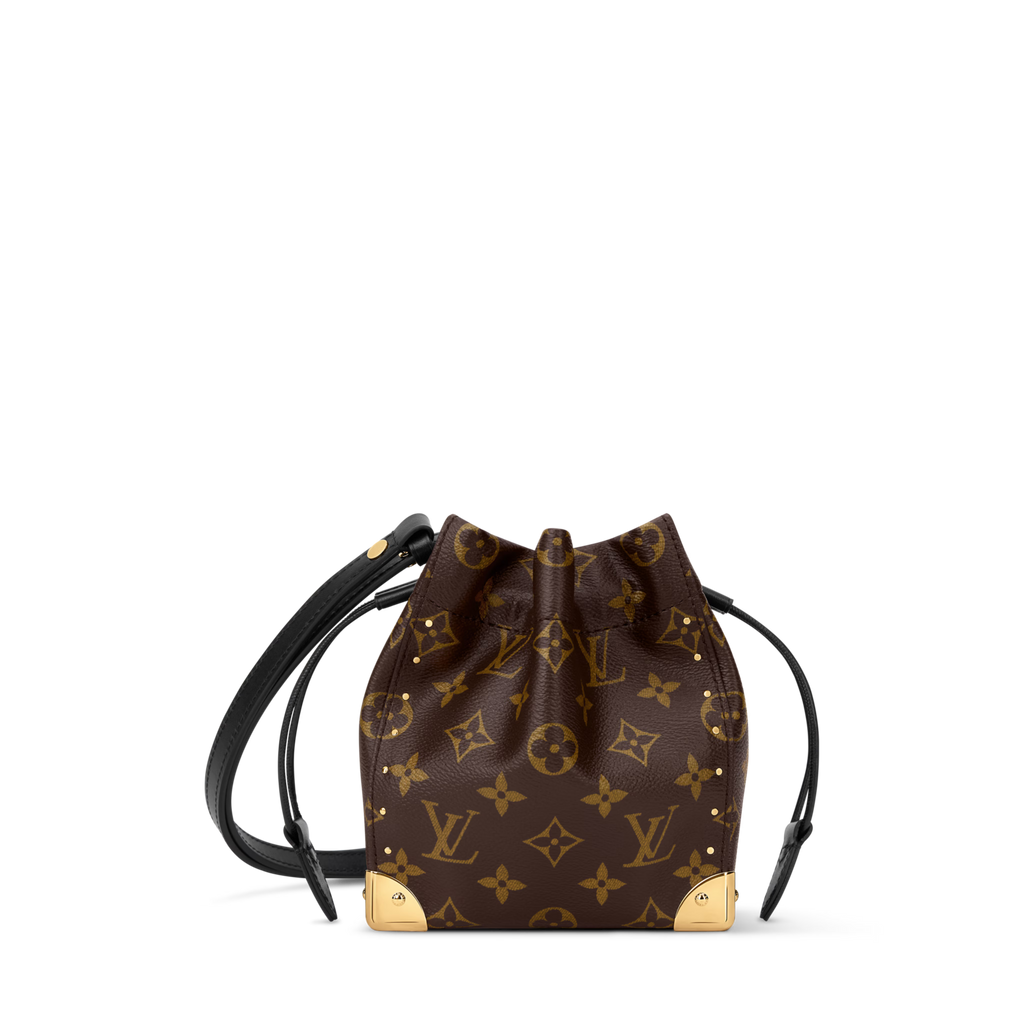 Nano Noé Trunk Coated Canvas Gold-Toned Hardware