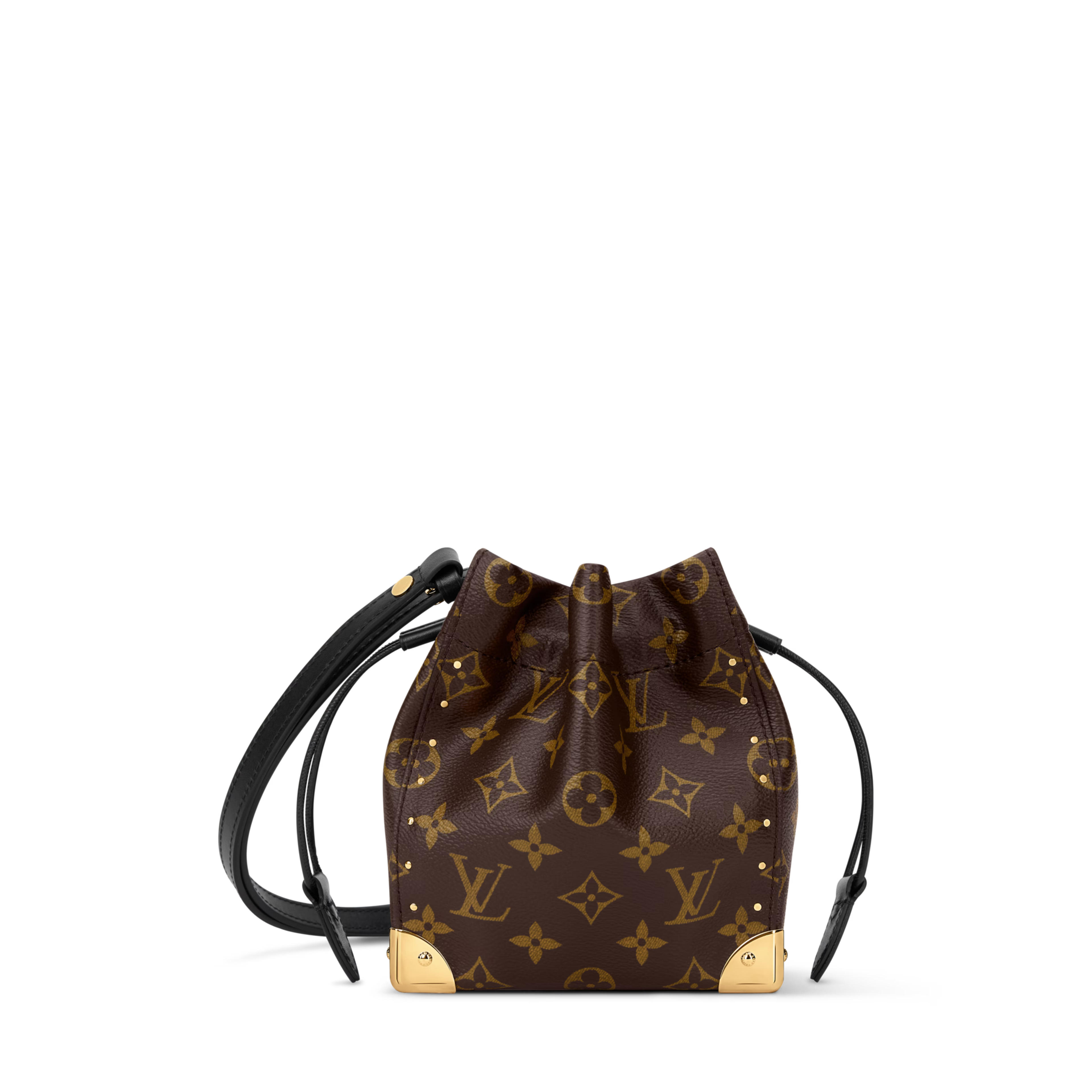 Nano Noé Trunk Coated Canvas Gold-Toned Hardware