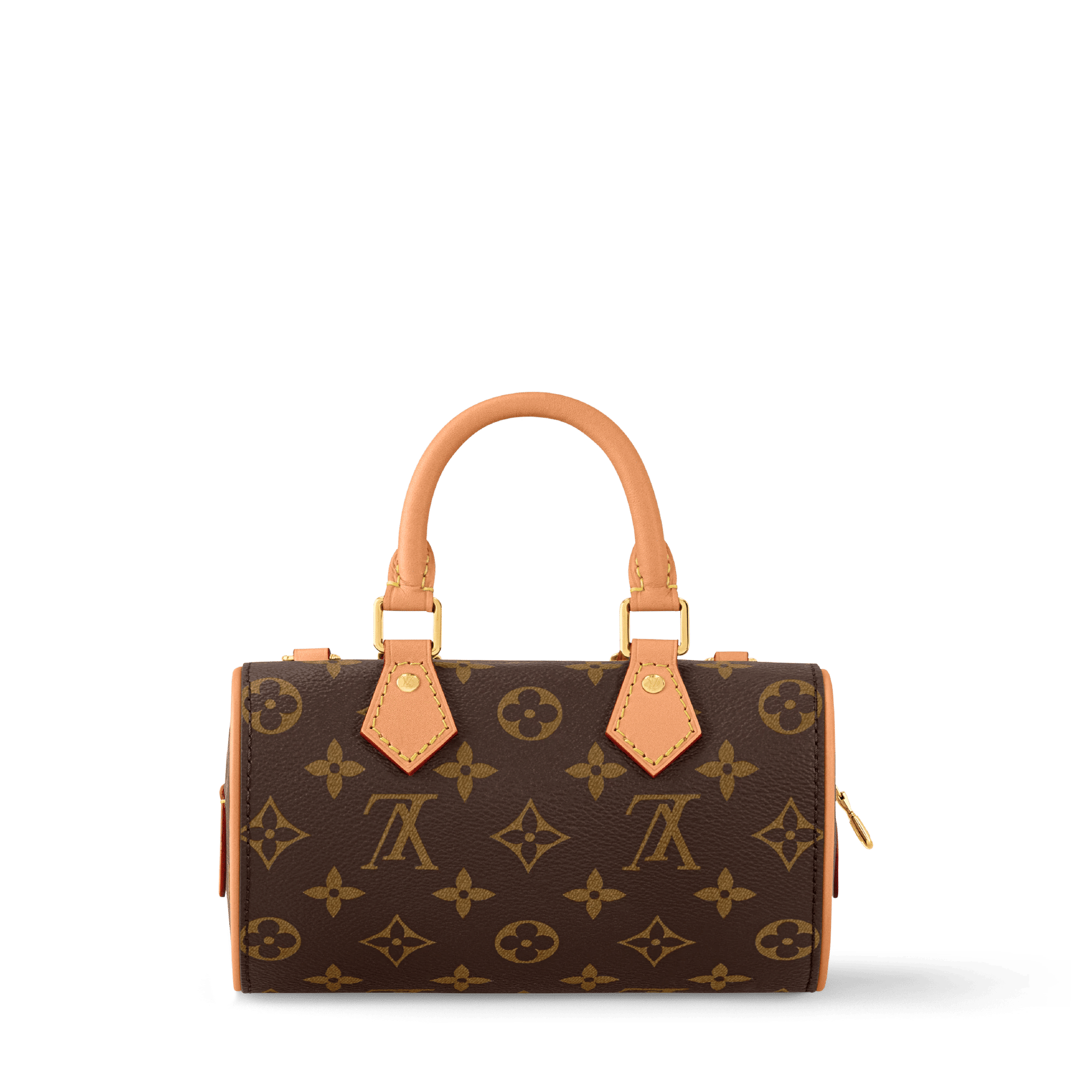 Nano Speedy Monogram Coated Canvas Gold-Toned Hardware