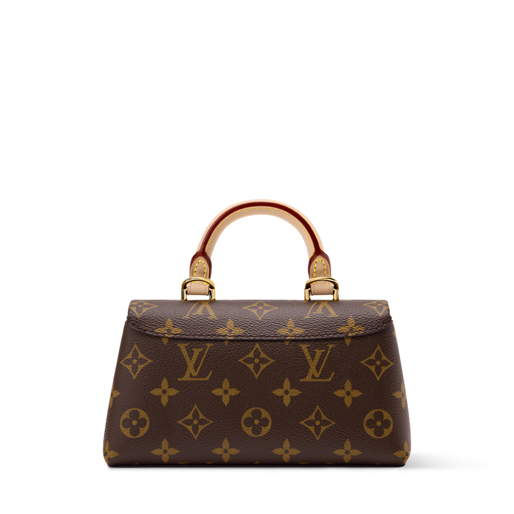 Nano Madeleine Monogram Coated Canvas Gold-Toned Hardware
