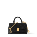 Nano Madeleine Monogram Empreinte Leather Black Gold-Toned Hardware