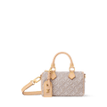 Nano Speedy Monogram Emblème Peuplier Gold-Toned Hardware