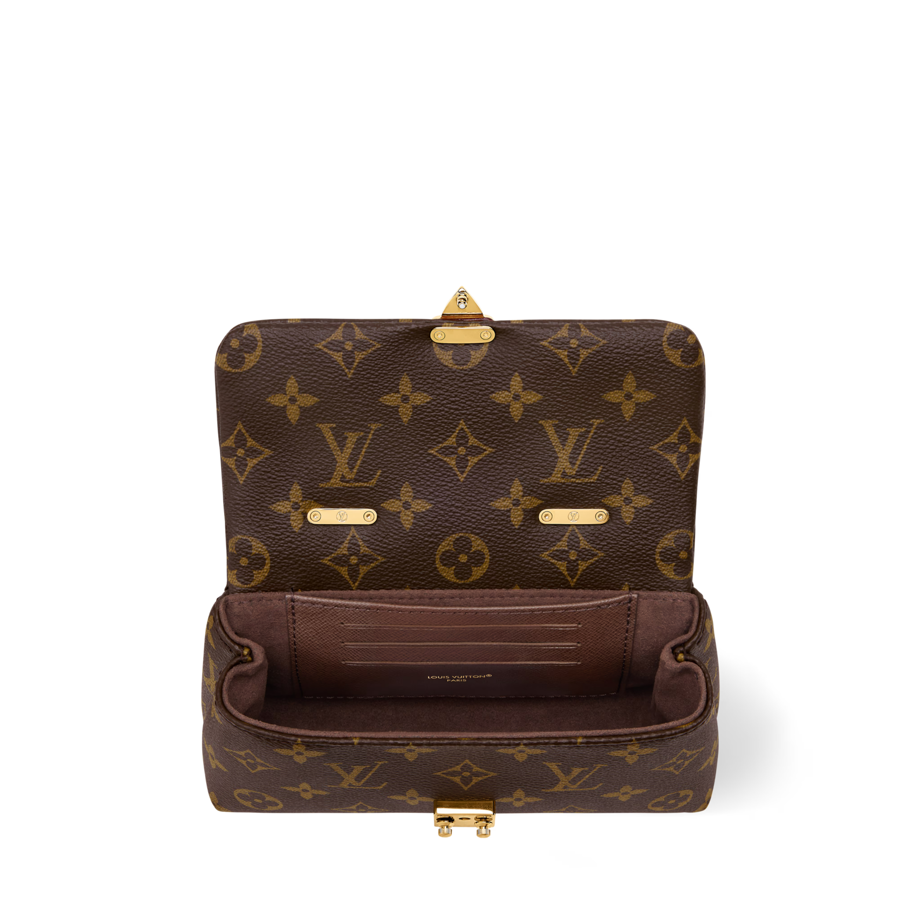 Nano Madeleine Monogram Coated Canvas Gold-Toned Hardware