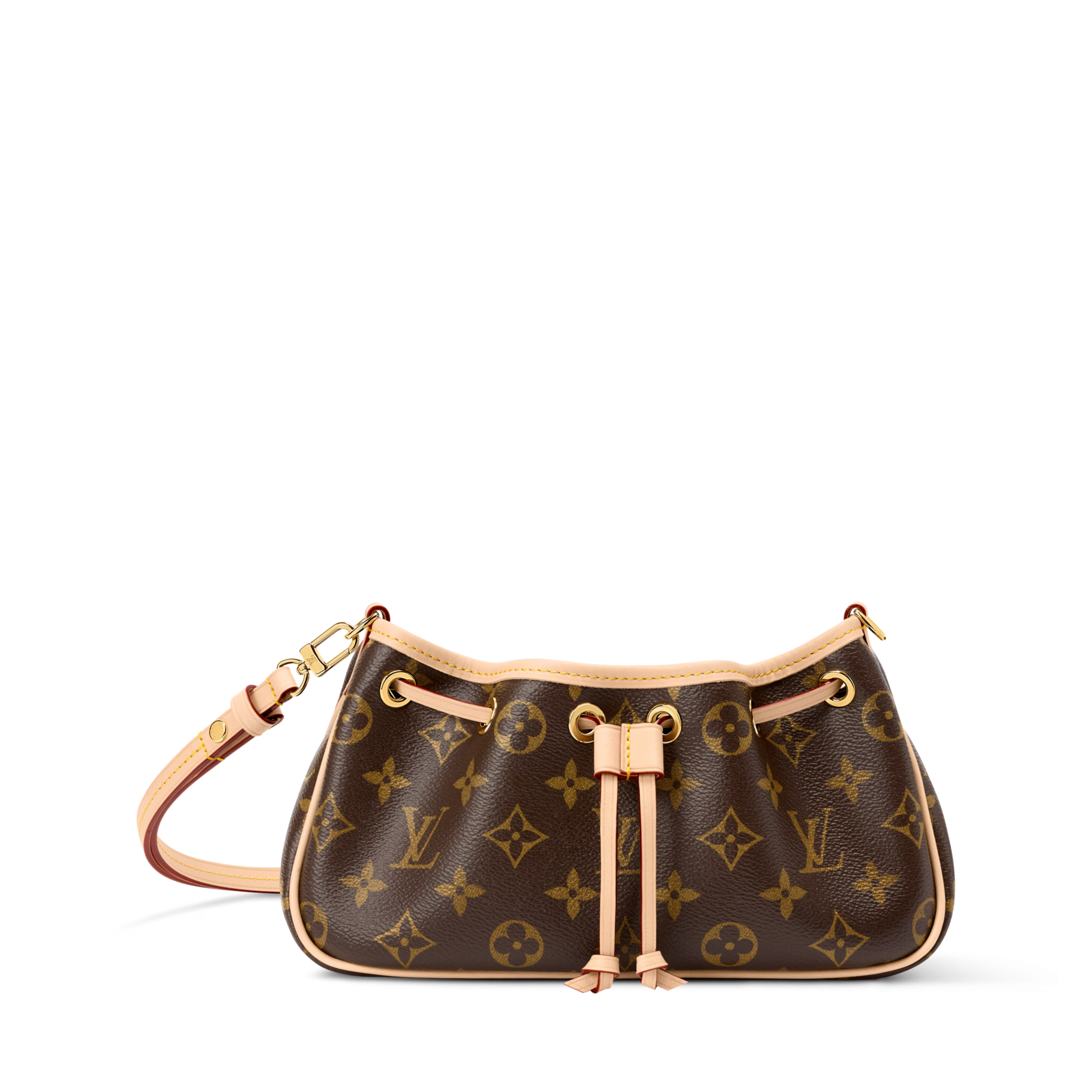 Nano Frivole Monogram Canvas Gold-Toned Hardware