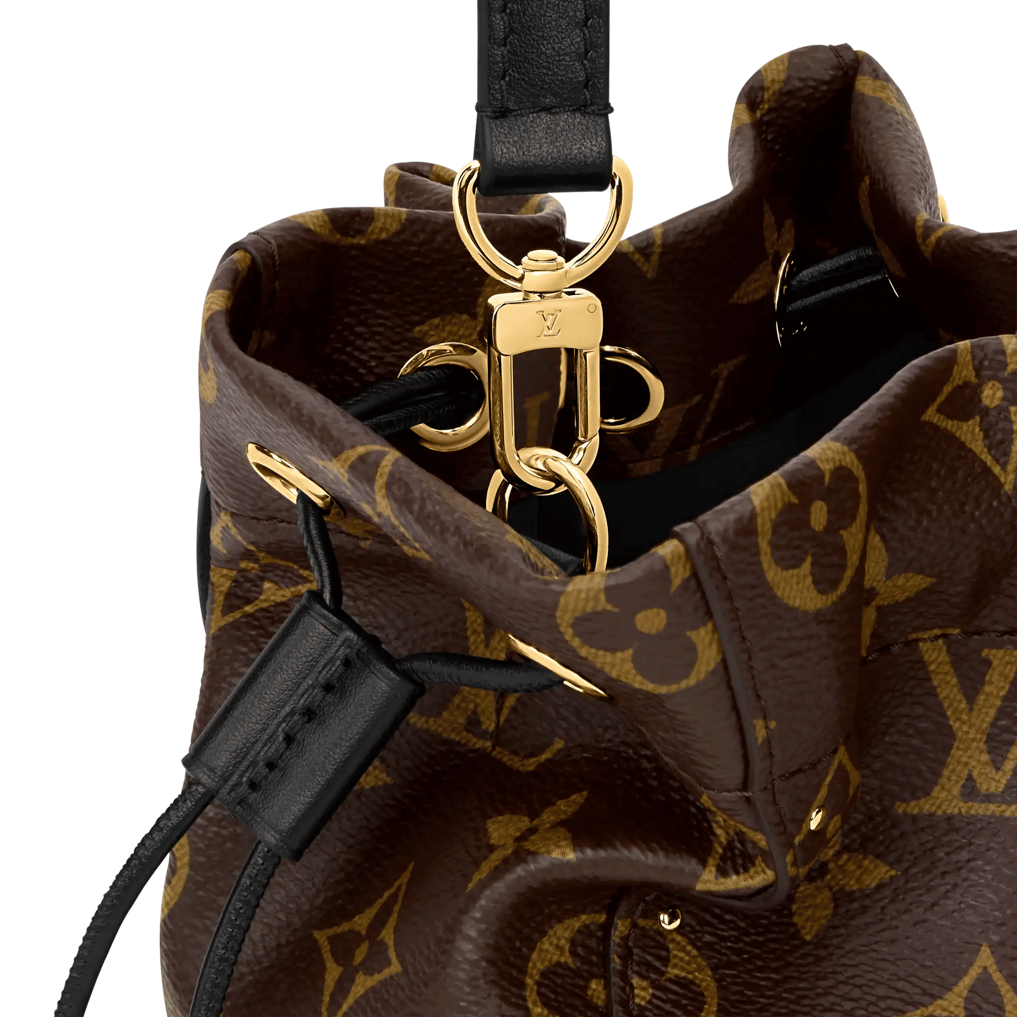 Nano Noé Trunk Monogram Coated Canvas Gold-Toned Hardware