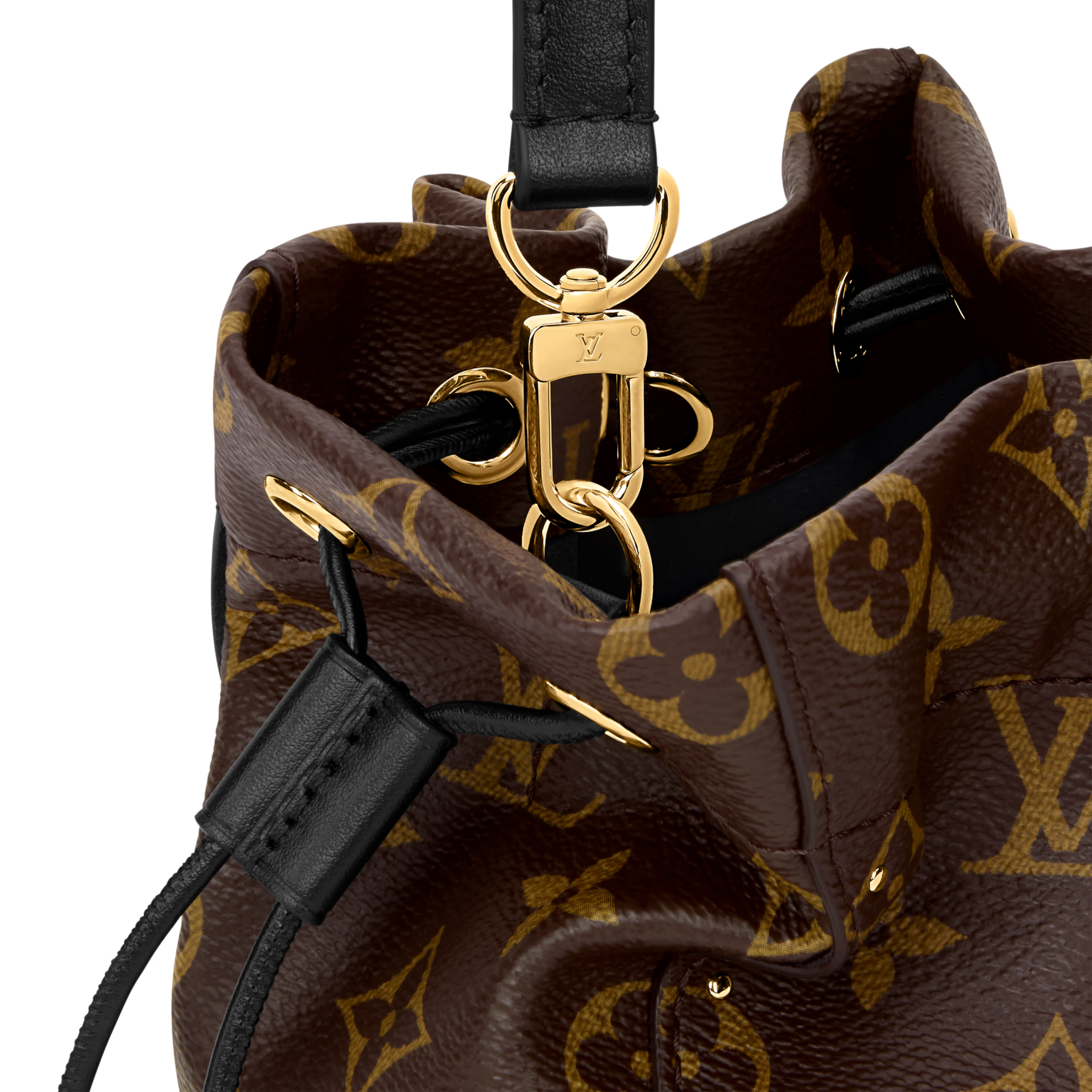 Nano Noé Trunk Coated Canvas Gold-Toned Hardware